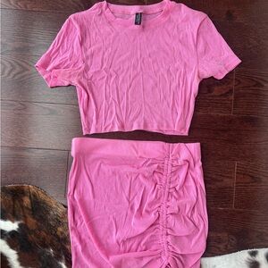 Pink Women's Swim Coverup Set